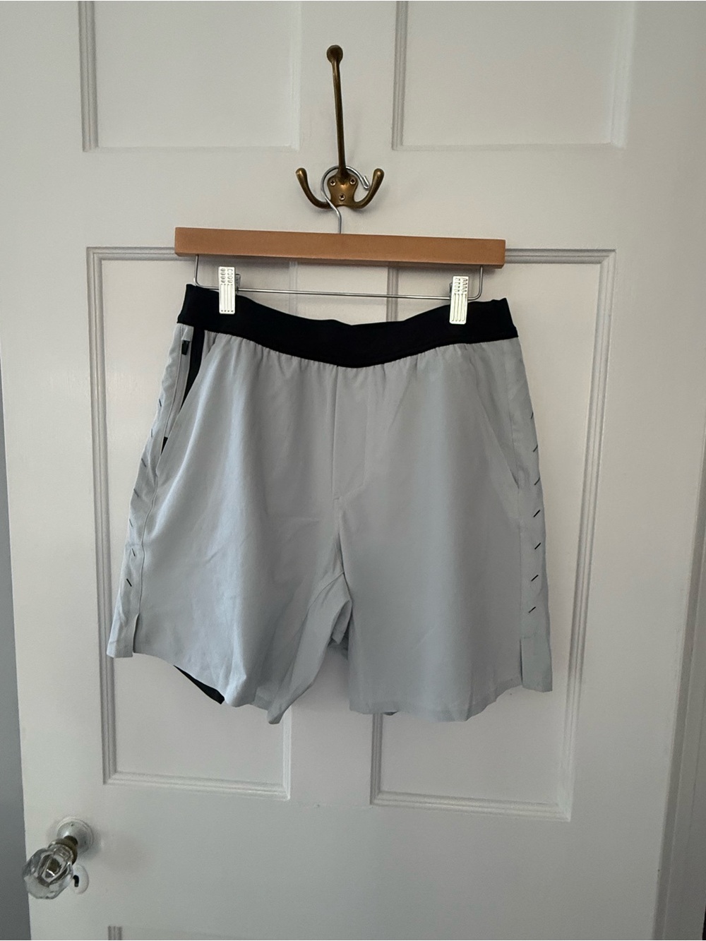 Ten Thousand Interval Shorts 7” Lined Light Gray NEW Medium M